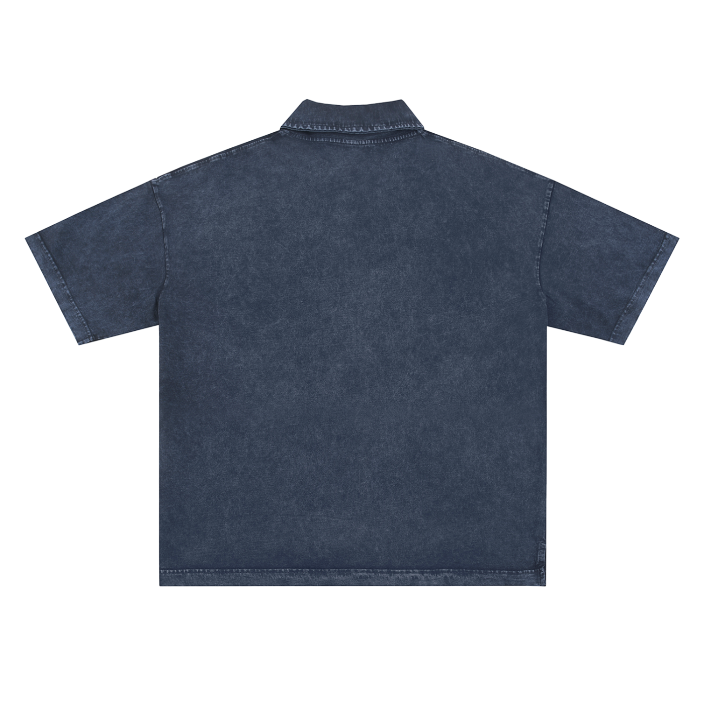 Heavyweight Snow Washed Polo T-Shirt