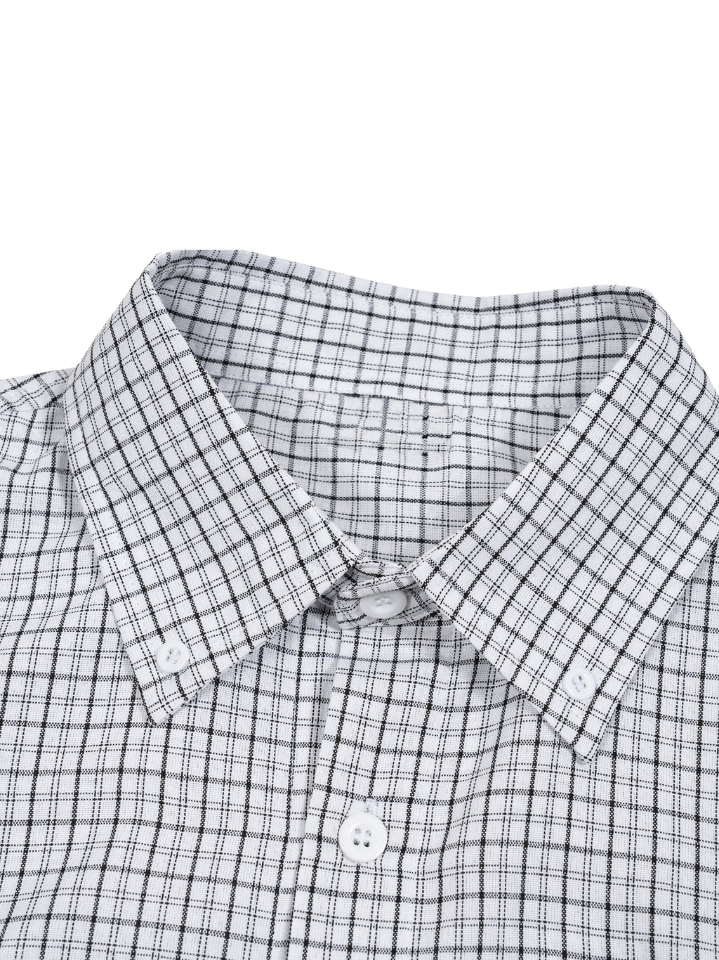 Distressed Plaid Boxy Shirt
