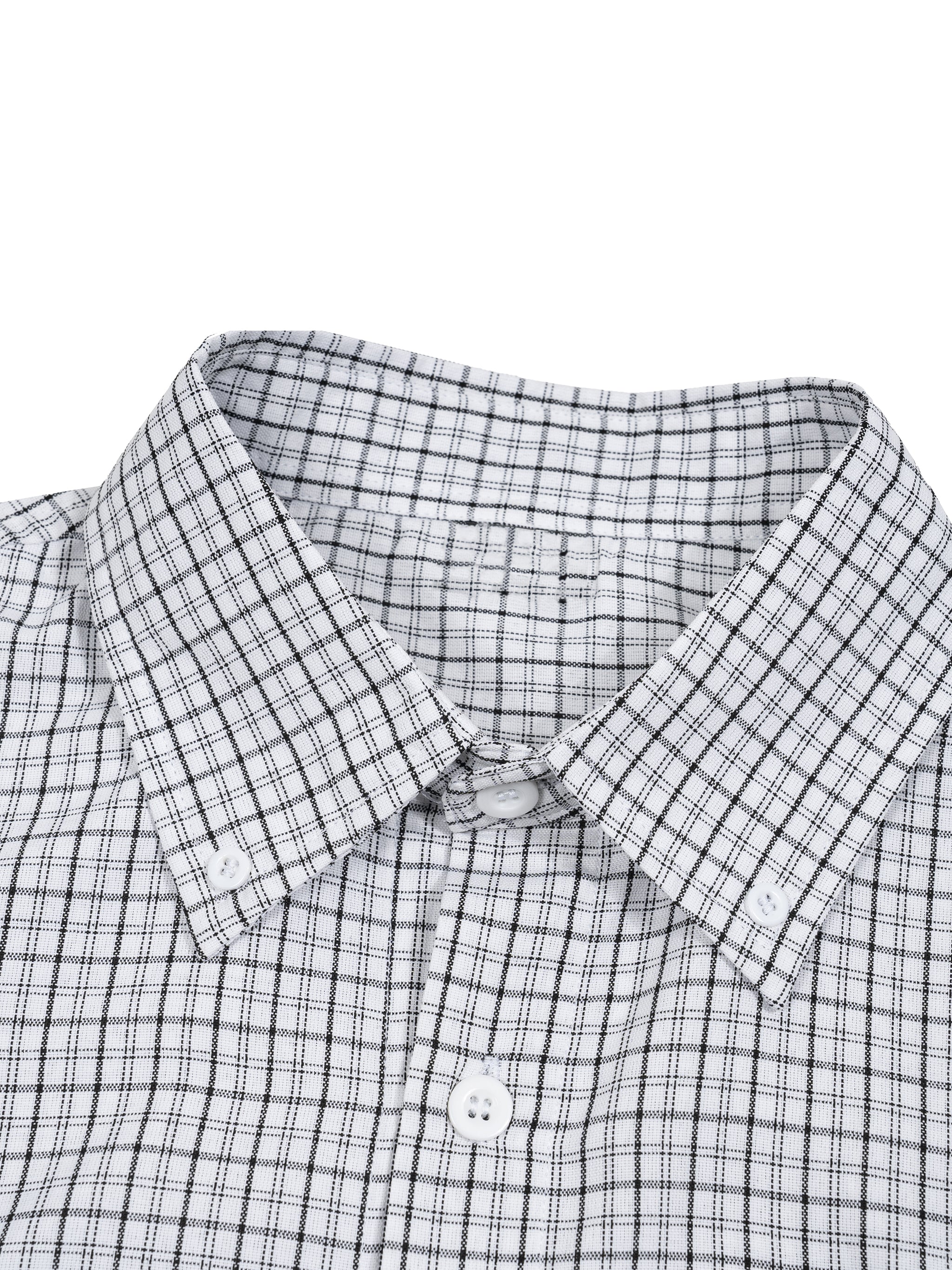 Distressed Plaid Boxy Shirt
