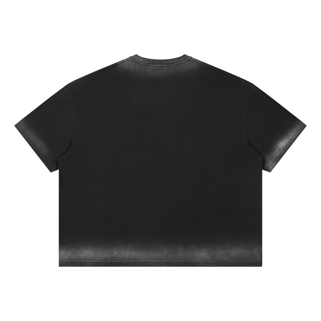 Baapu MDFK Unisex Boxy Sunfade Vintage Wash T-Shirt