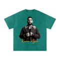 Karan Aujla Snow Washed Oversized Cotton T-Shirt