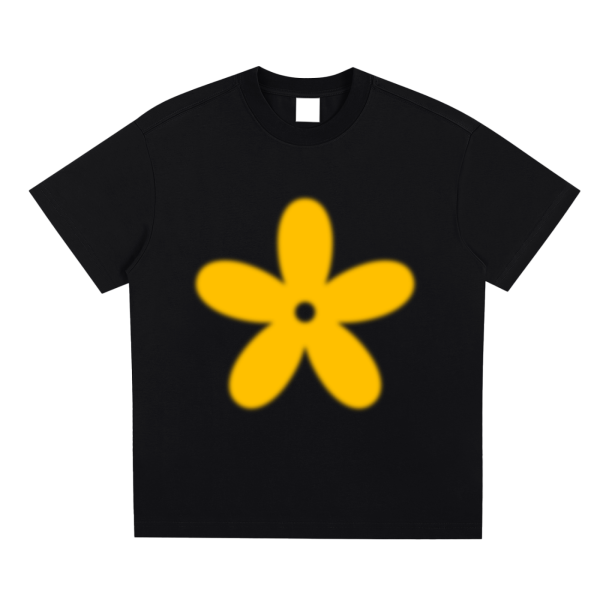 Sunny Bloom Heavy Premium T Shirt - Image 4