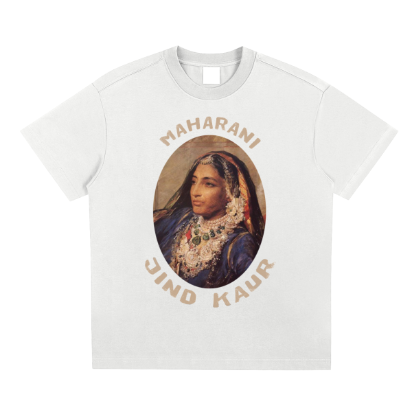 Maharani Jind Kaur Premium T Shirt - Image 9