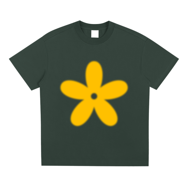Sunny Bloom Heavy Premium T Shirt - Image 2