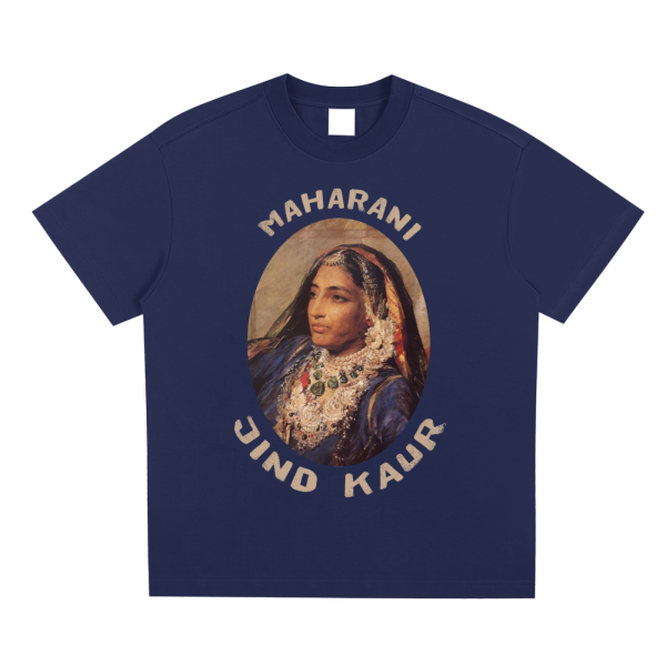 Maharani Jind Kaur Premium T Shirt - Image 3