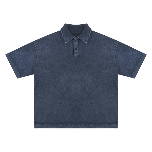 Snow Washed Polo T Shirt