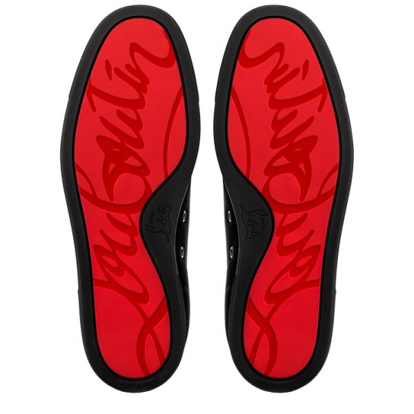 Red Bottom Men Shoes Black Premium Quality - Image 2
