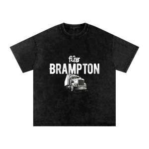 Pind Brampton Acid Wash Oversize T-Shirt