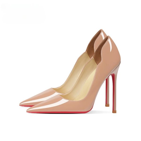 Summer Red Bottom High Heels for Women, Thin Heels, 6 Cm, 8 Cm, 10 Cm, 12 Cm - Image 7
