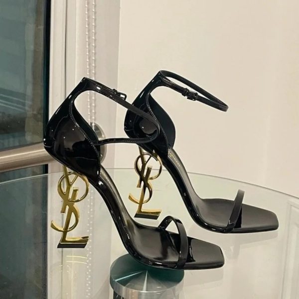 Ysl Women's High Heels in Wedge Shape - Image 3