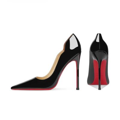 Summer Red Bottom High Heels for Women, Thin Heels, 6 Cm, 8 Cm, 10 Cm, 12 Cm