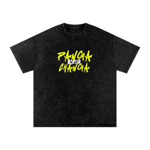 Panga Is Not Changa Acid Wash Oversize T-Shirt