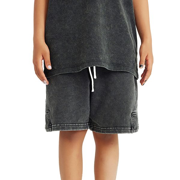 Snow Washed Kids Shorts - Image 11