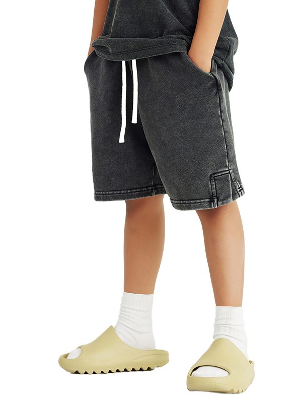 Snow Washed Kids Shorts - Image 9