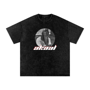 Akaal Acid Wash T Shirt