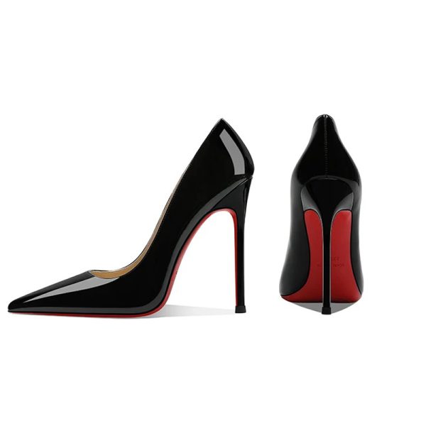 Red Bottom High Heels for Women, Thin Heels, 6 Cm, 8 Cm, 10 Cm, 12 Cm