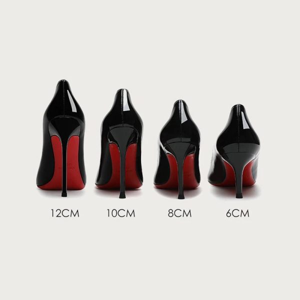 Red Bottom High Heels for Women, Thin Heels, 6 Cm, 8 Cm, 10 Cm, 12 Cm - Image 5