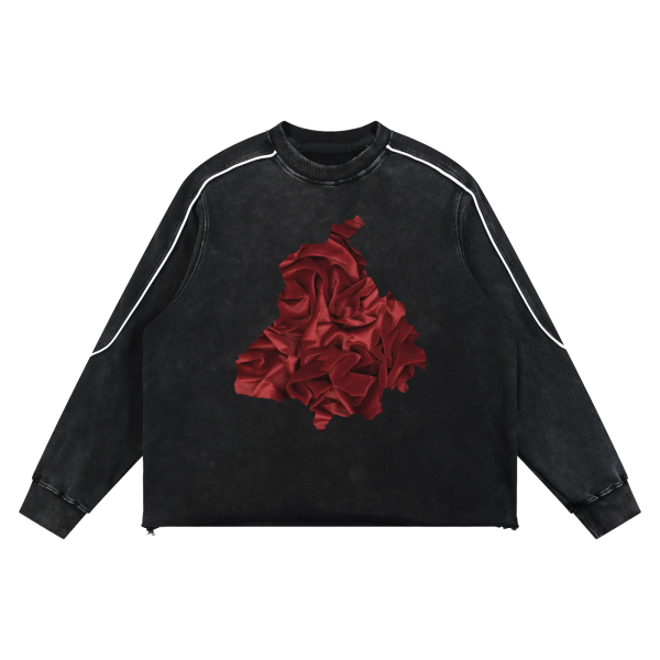 Punjab Heritage Mineral Wash Sweatshirt (Black)